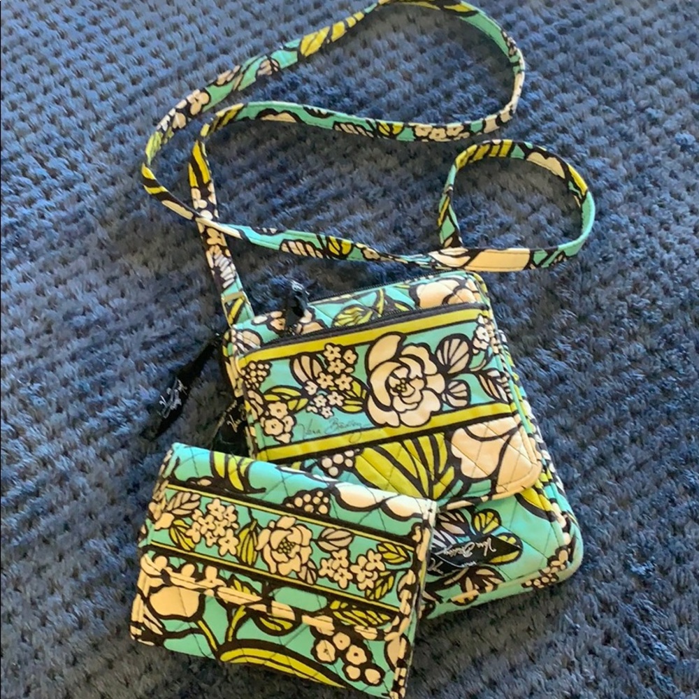 Vera Bradley crossbody and wallet